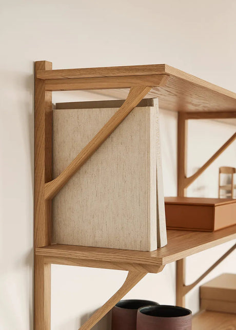 BM29 Shelf, modell 2901 av Børge Mogensen - Ek lak - Jacobsen Plus