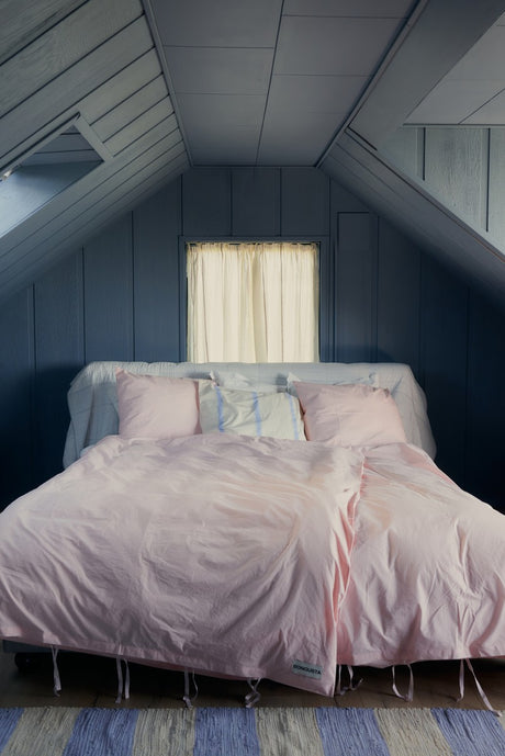 Bongusta - Percale-sängkläder, 140x200/60x63 cm, Blush - 3 - Jacobsen Plus