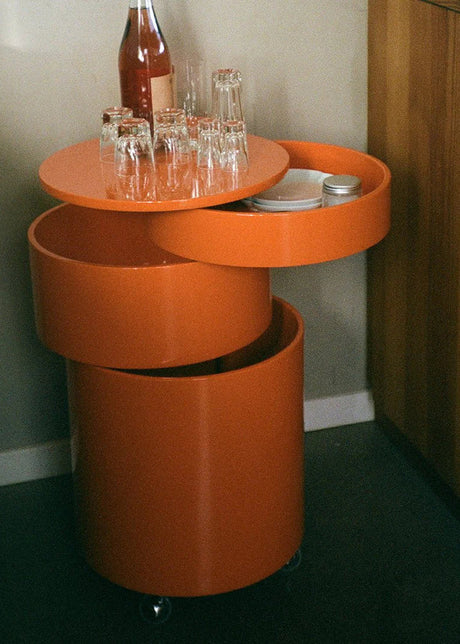Barboy Högglansig, Frisk orange av Verner Panton - 2 - Jacobsen Plus