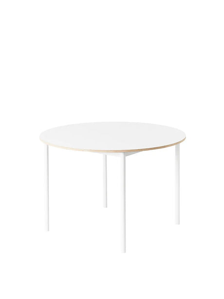 Base Round Table, Ø 110 cm från Muuto - Black - Black - Jacobsen Plus