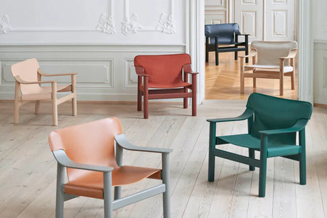 Bernard Stol från HAY - Hunter green beech - Green canvas - Jacobsen Plus