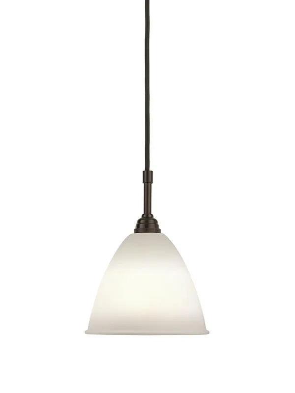 Bestlite BL9S Pendellampa Ø16 från GUBI - Porslin - Black Brass - Jacobsen Plus