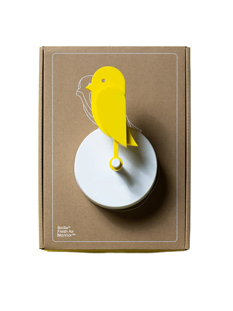 Birdie 2.0 inomhusklimatmätare, gul - Jacobsen Plus