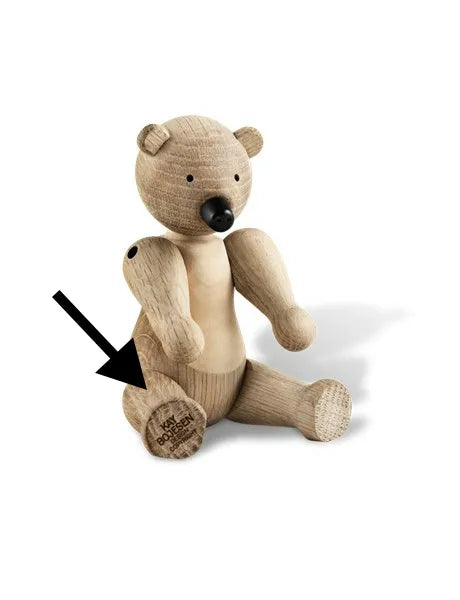 Ben till Björn av Kay Bojesen - Bagben med logo - Jacobsen Plus