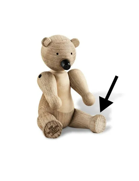 Ben till Björn av Kay Bojesen - Bagben med logo - Jacobsen Plus