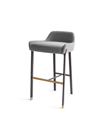 Blink Bar Stool SH750 Steelcut Trio 124 HR Svart sand/guld från Stellar Works