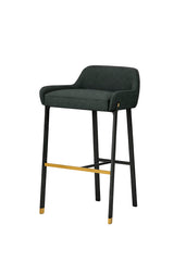 Blink Bar Stool SH750 Relate 191 svart sand/guld från Stellar Works