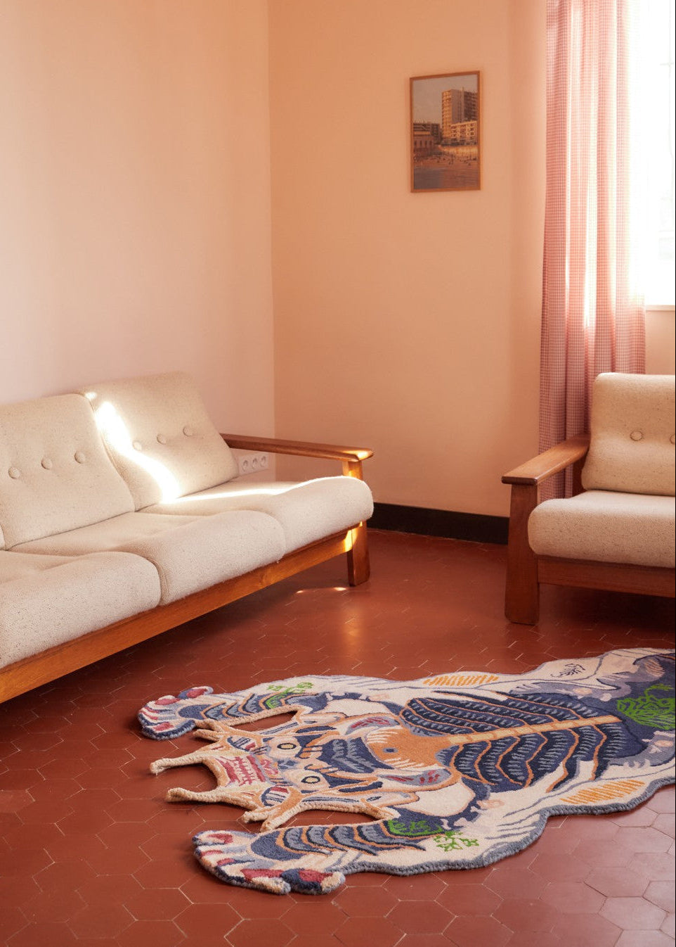Burma Dragon liten matta från Bongusta - 2 - Jacobsen Plus