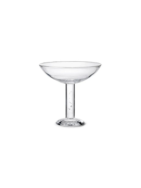 Bubble Glass champagnekupé, slät överdel från Louise Roe - Jacobsen Plus