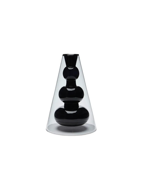 Bump Vas Cone Svart från Tom Dixon - Jacobsen Plus