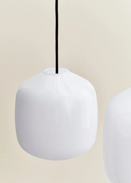 Buoy Glas pendel, Ø 20 cm från HAY - Soft Black - Jacobsen Plus