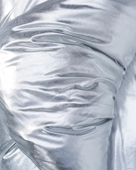 Nude Metallic Jersey Duvet Cover Enkel från Magniberg - 200 x 140 cm - Jacobsen Plus