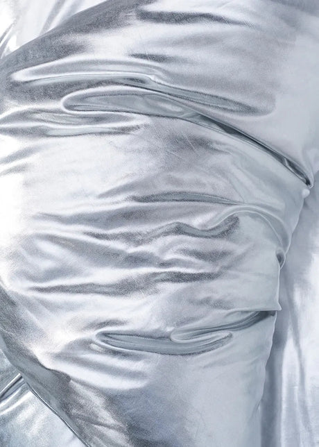 Nude Metallic Jersey Pillow Cover, enkel, från Magniberg - 63 x 60 cm - Jacobsen Plus