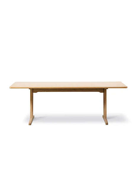 Shakerbord C18, 220 cm av Børge Mogensen - Ek olie / Uden tilläggsskiva - Jacobsen Plus