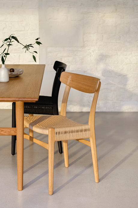 CH23 Matstol, ek oljad av Hans J. Wegner - 3 - Jacobsen Plus