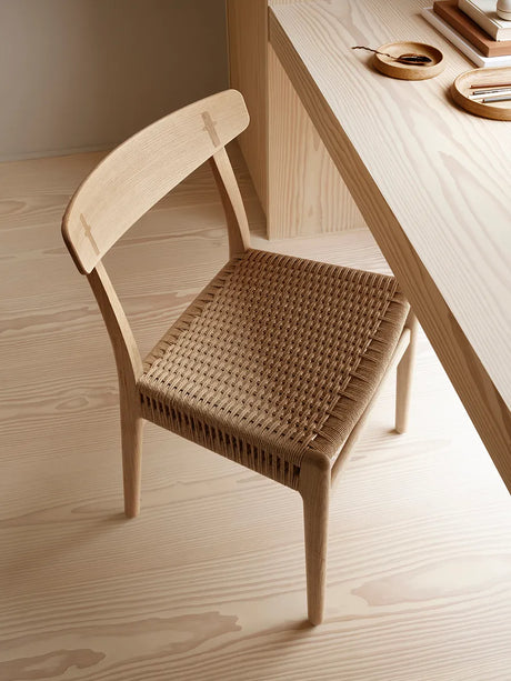 CH23 Matstol, såpad ek av Hans J. Wegner - 3 - Jacobsen Plus