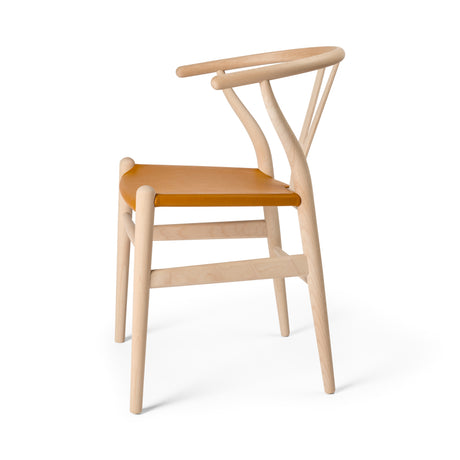 Y-stol CH24P, Såpad bok med Loke 7050-läder av Hans J. Wegner - 3 - Jacobsen Plus