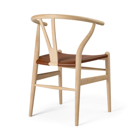 Y-stol CH24P, Ek såpad med Loke 7060 läder av Hans J. Wegner - 4 - Jacobsen Plus