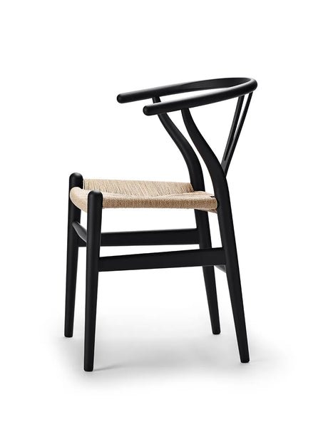 Y-stol CH24 Soft Svart av Hans J. Wegner - 4 - Jacobsen Plus