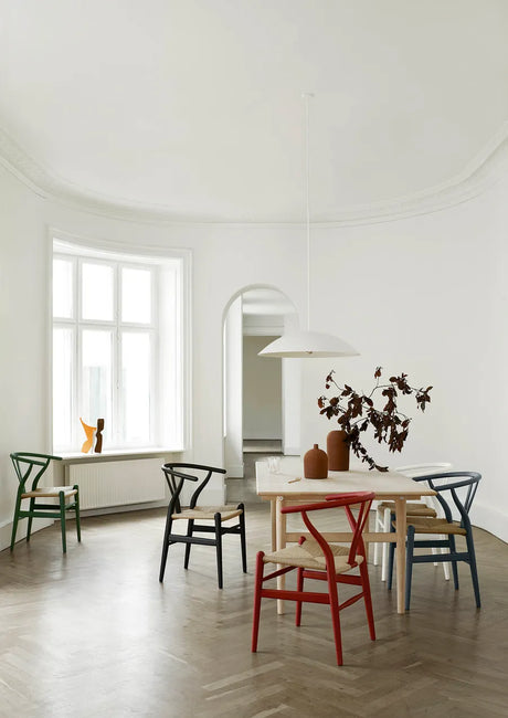 Y-stol CH24 Soft Naturvit av Hans J. Wegner - 3 - Jacobsen Plus