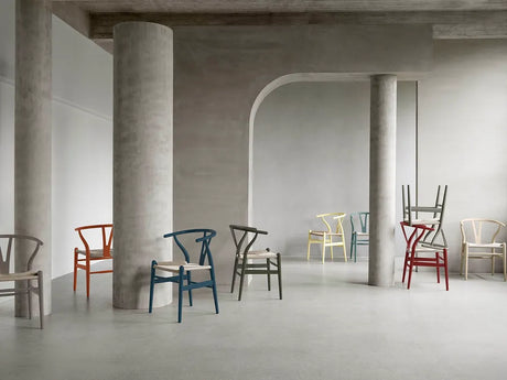 Y-stol CH24 Soft Terrakotta av Hans J. Wegner - 4 - Jacobsen Plus