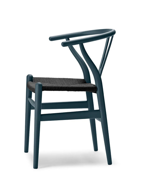 Y-stol CH24 Soft North Sea med svart flätning av Hans J. Wegner - 3 - Jacobsen Plus