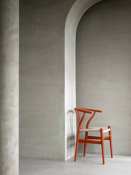 Y-stol CH24 Soft Terrakotta av Hans J. Wegner - 3 - Jacobsen Plus