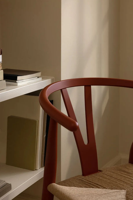 Y-stol CH24 Soft Terrakotta av Hans J. Wegner - 5 - Jacobsen Plus