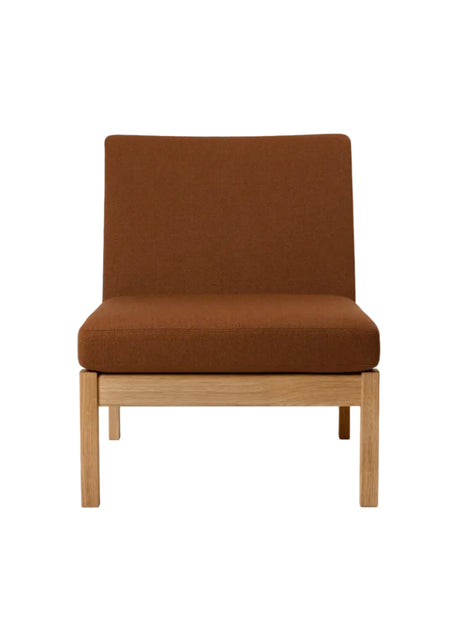 CH280M Soffmodul, mittsektion av Hans J. Wegner - Oljad eg - Vidar 1511 - Jacobsen Plus
