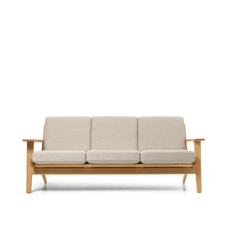CH293 3-sitssoffa av Hans J. Wegner - Oljad eg - Antoni 813 - Jacobsen Plus