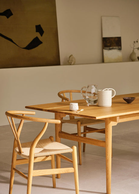 CH327 Matbord, 190 cm från Carl Hansen & Søn - Bok sæbe - Jacobsen Plus