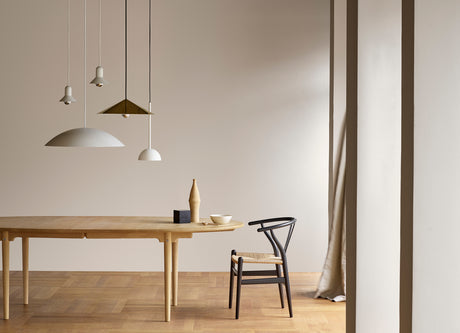 CH339 Matbord från Carl Hansen & Søn - Bok sæbe - udtræk till 2 plader - Jacobsen Plus