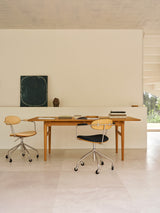 CH621 Swivel Stol, oljad ek av Hans J. Wegner - 3 - Jacobsen Plus