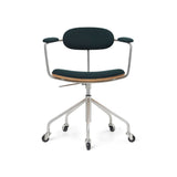 CH621 Swivel Stol, oljad ek av Hans J. Wegner - Tyg / Vidar 1062 - Jacobsen Plus
