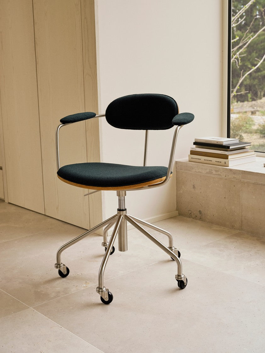 CH621 Swivel Stol, oljad ek av Hans J. Wegner - 5 - Jacobsen Plus