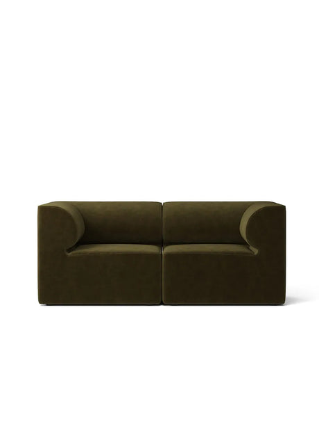 Eave Sofa 2-sits Konfiguration 1 från Audo Copenhagen - Bouclé 02 - Jacobsen Plus