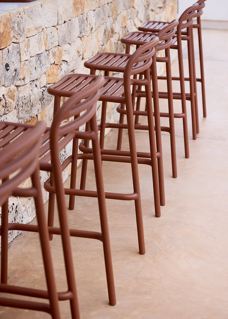Bliss Utomhusbarstol från Cane-line - Desert red - Jacobsen Plus