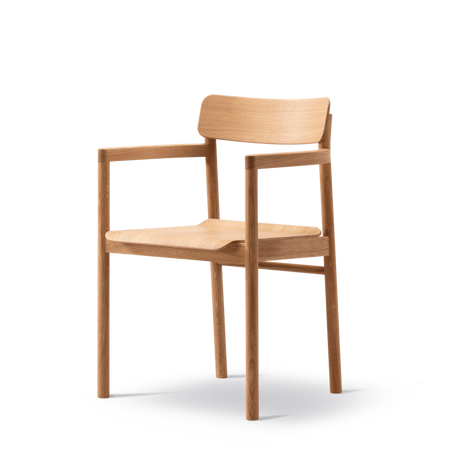 Post Matstol, ek olja från Fredericia Furniture - 2 - Jacobsen Plus