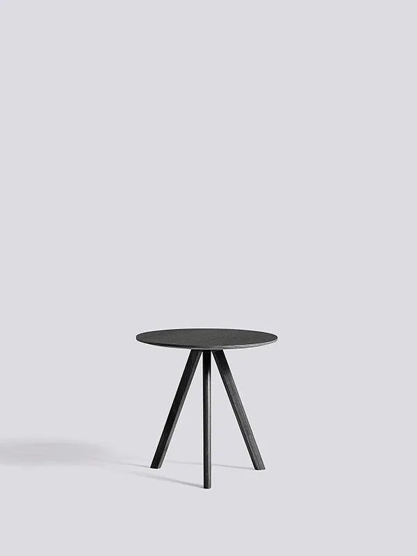 Copenhague CPH20 Soffbord, Ø50 cm från Hay - Sortbejdset eg / Sortbejdset eg - Jacobsen Plus