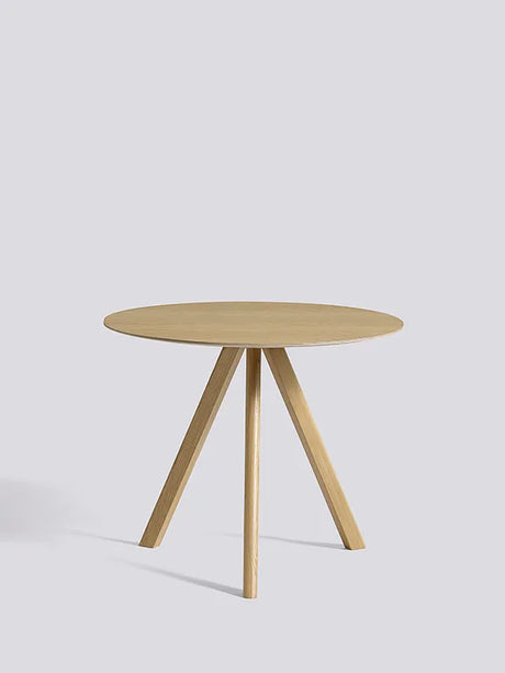 Copenhague CPH20 Bord, Ø90 cm från HAY - Lackerad eg / Lackerad eg - Jacobsen Plus