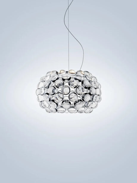 Caboche Plus Piccola LED-pendellampa från Foscarini - Grå - Jacobsen Plus