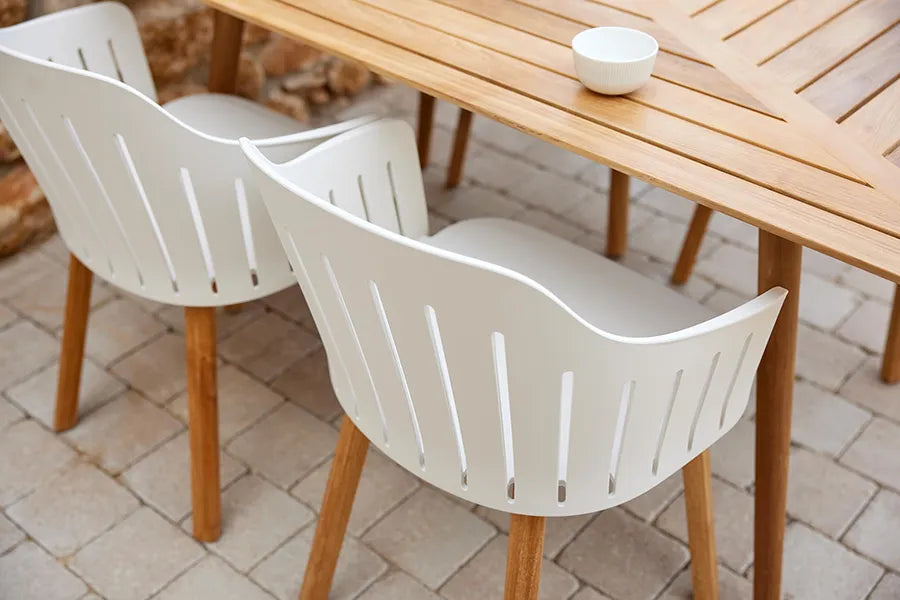Define Trädgårdsbord, rektangulärt från Cane-line - 3 - Jacobsen Plus