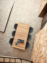 Drop Trädgårdsbord med utdrag från Cane-line - 3 - Jacobsen Plus