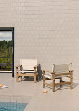 The Canvas Chair utomhusloungestol av Børge Mogensen - 10 - Jacobsen Plus