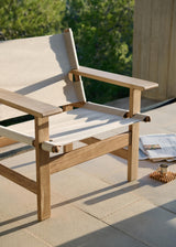 The Canvas Chair utomhusloungestol av Børge Mogensen - 2 - Jacobsen Plus