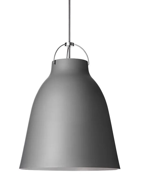 Caravaggio Pendel, matt från Fritz Hansen - P1 (Ø165mm) / Svart - Jacobsen Plus