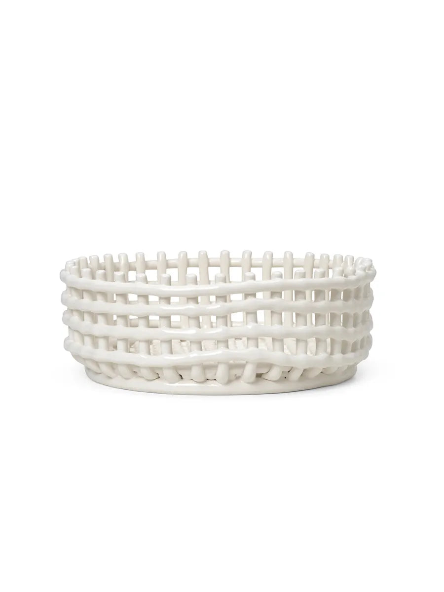 Keramisk bordsdekoration från Ferm Living - Off-white - Jacobsen Plus