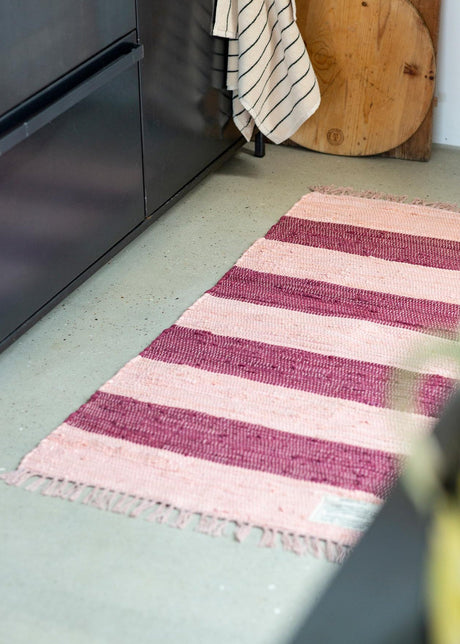 Chindi matta, 60x120 cm från Bongusta - Grey & Beige - Jacobsen Plus