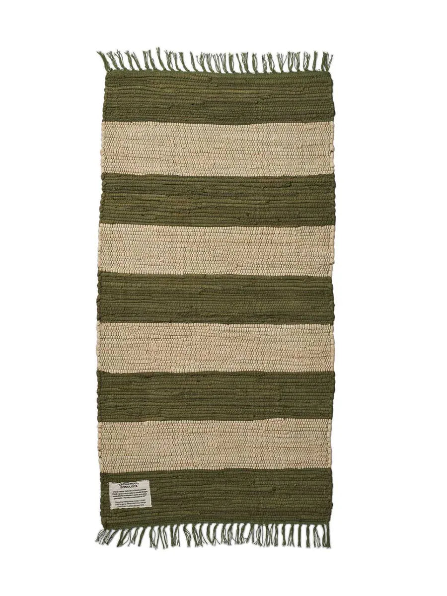 Chindi matta, 60x120 cm från Bongusta - Army Beige - Jacobsen Plus