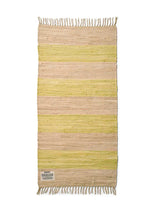 Chindi matta, 60x120 cm från Bongusta - Neon Yellow - Jacobsen Plus